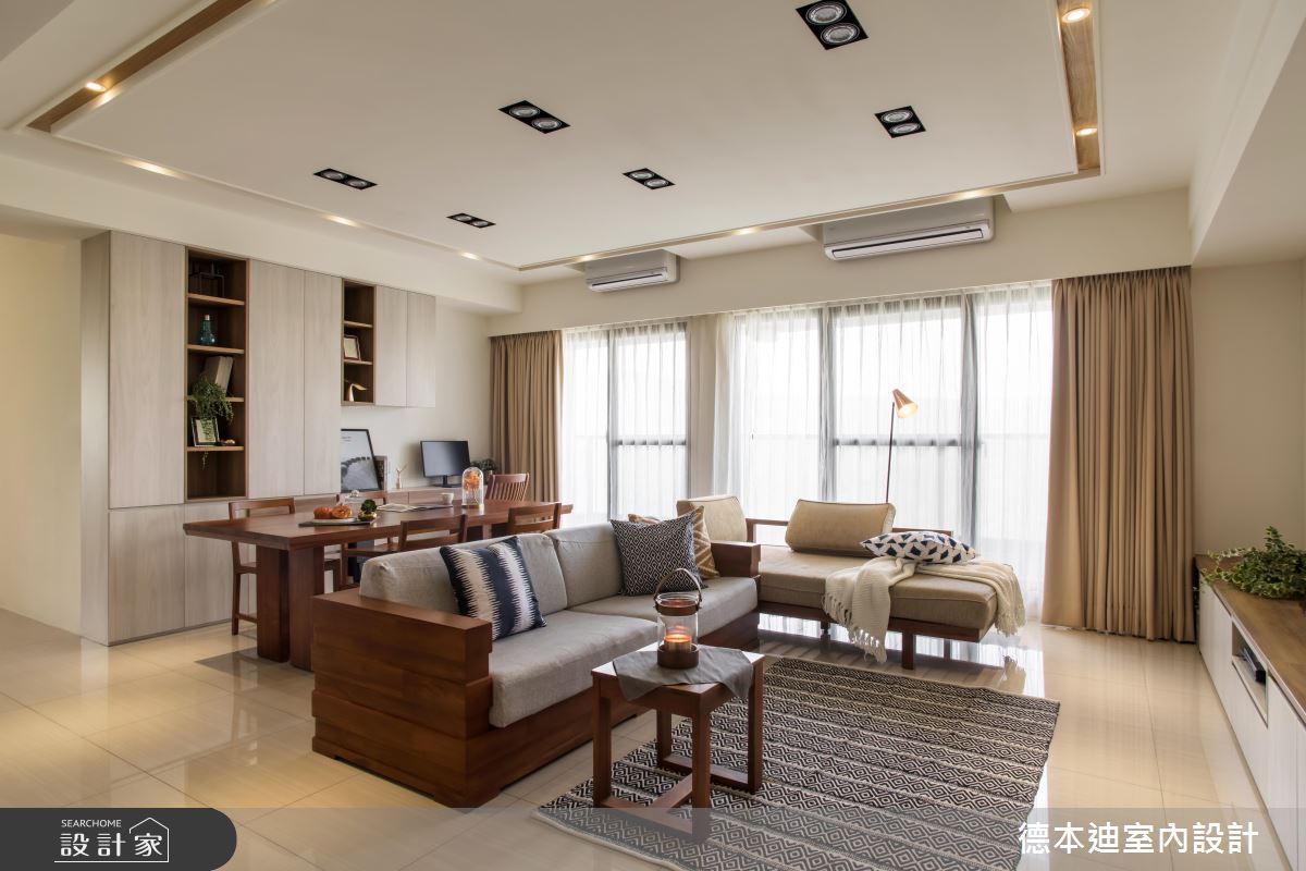 用現代宅開放式餐廚 為一家 4 口凝聚好感情 ! 