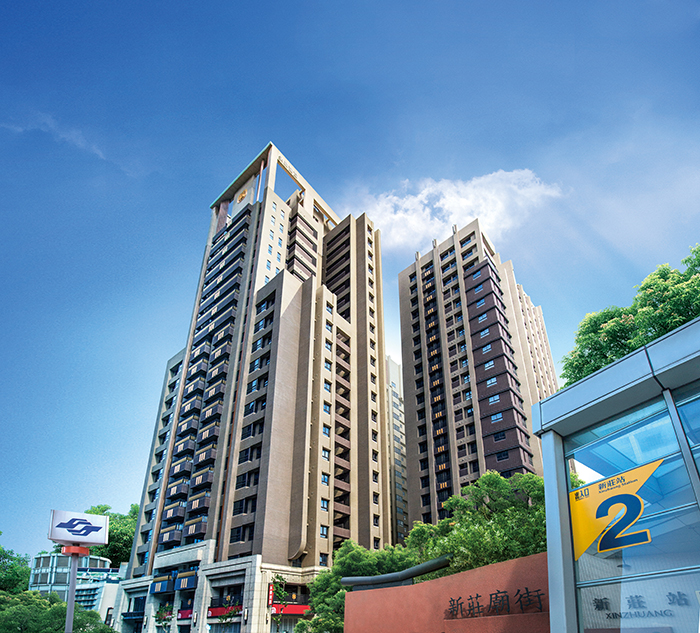 捷運新莊站千坪地王 城市綠洲 防疫更安心