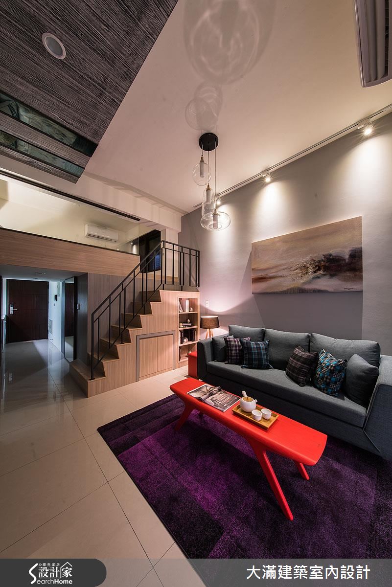 挑高、開闊、大器盡在16 坪！百萬預算的現代風小豪宅