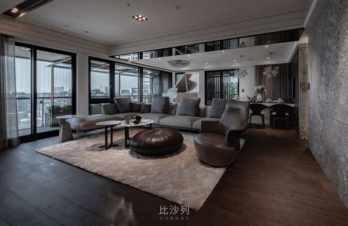 豪奢氣派 低調又有質感的人文宅