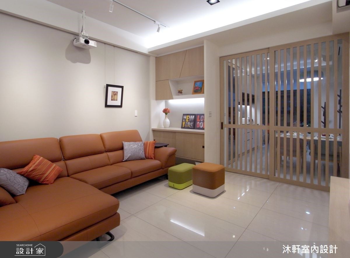 26坪清爽木質北歐宅，活動式設計為一家三口預留未來生活的彈性