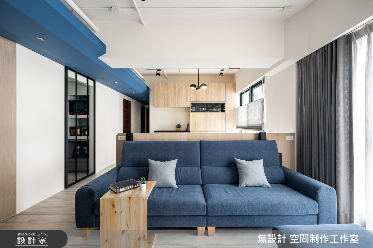 系統板材打造戀家設計！乳膠漆與樂土包辦混搭風格，家裏雜物放心交給系...