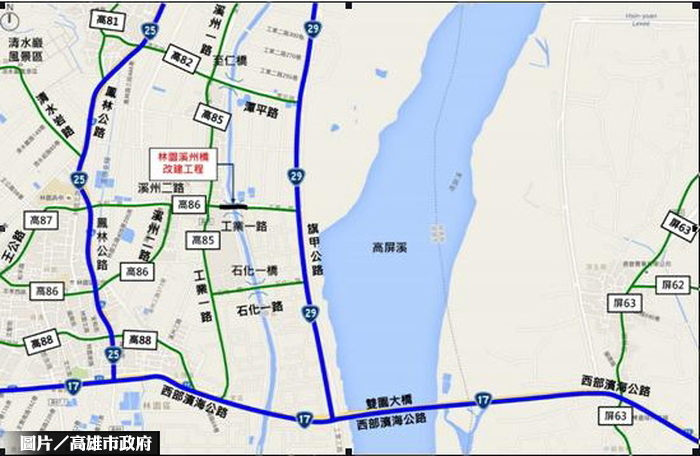 興建基礎建設  改善林園生活環境