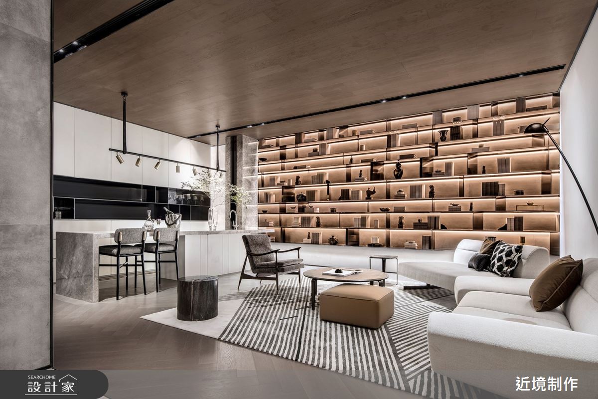 取經自然日月精華！揉合石皮、樹木生命力，淬鍊極簡現代風豪邸