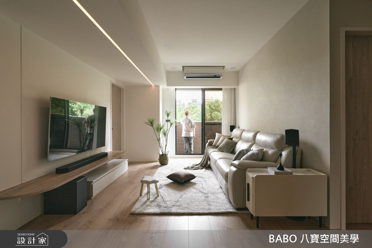 寧靜奶茶色走進簡約宅！客變省下額外支出，還內建海量收納、便利機能性