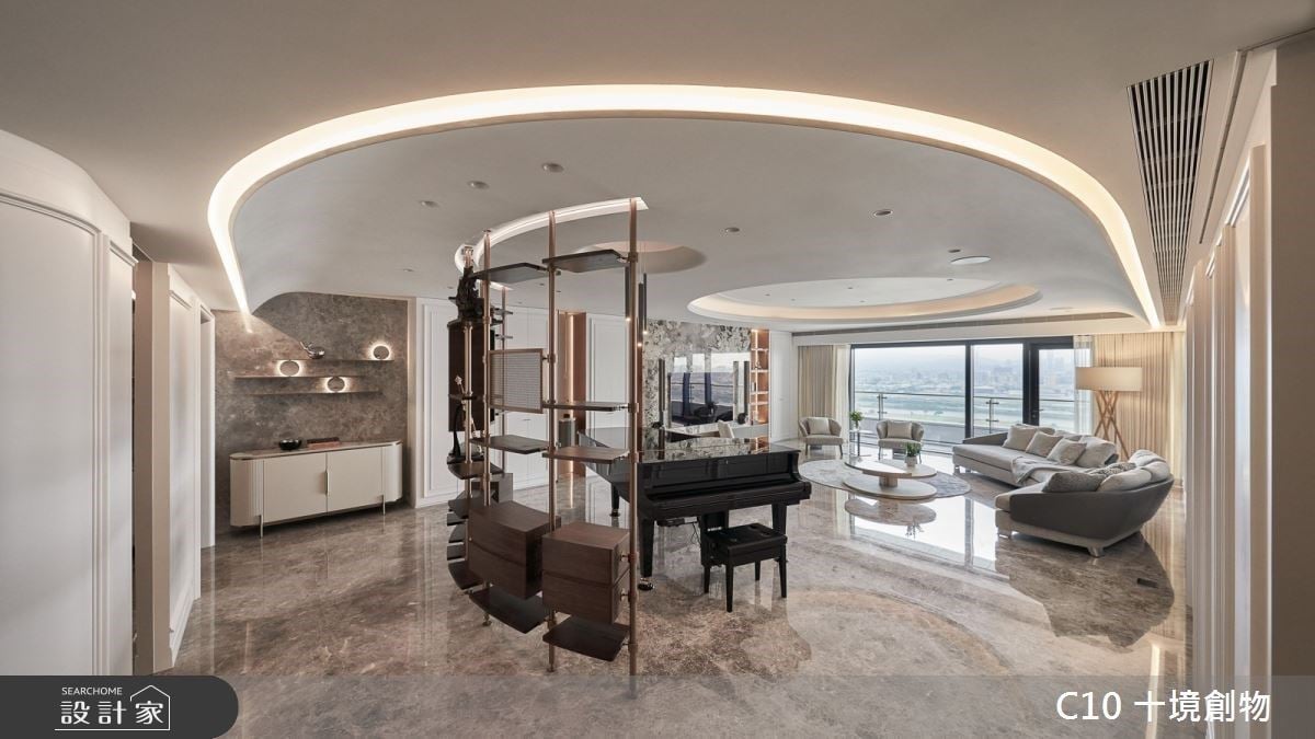 奢雅大器與溫馨童趣的黃金比!百坪景觀豪邸展現設計工藝極致