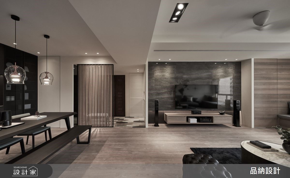 大地色系的內斂之道！微調格局、暖木棕色調讓 50 坪老屋翻新成時尚現代宅