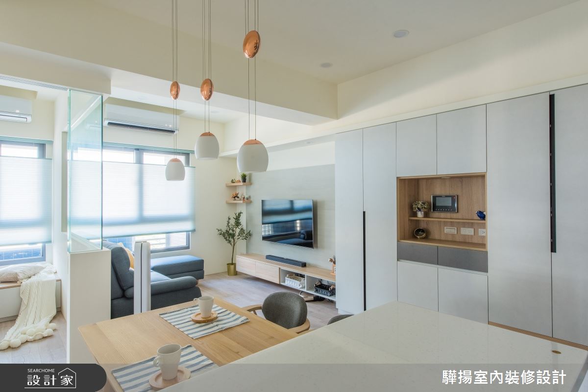 打造兩人世界的北歐風小宅！讓陽光、木紋與樂土質地，書寫滿室溫馨與甜蜜