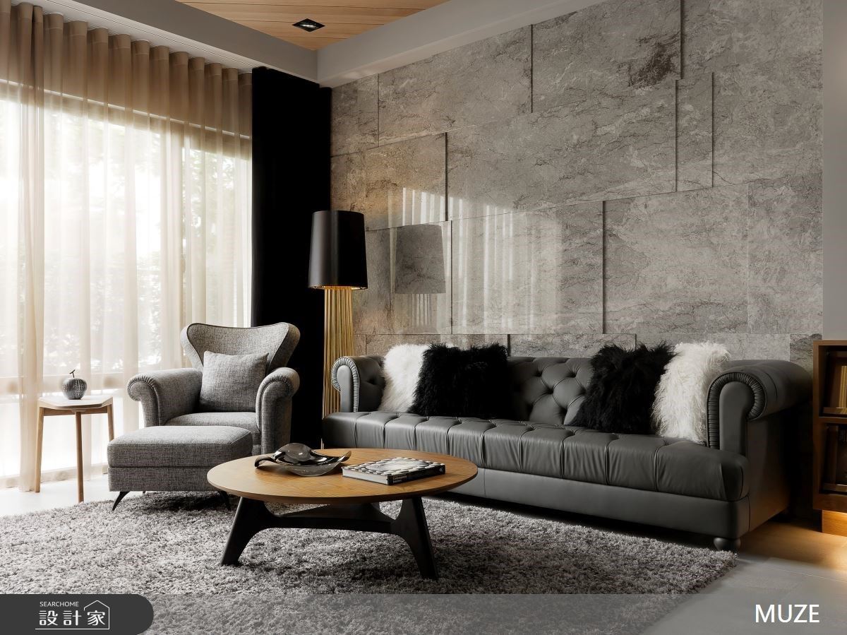 時尚中島、五星級主臥一次擁有！瀰漫低調奢華感的百坪現代風豪宅