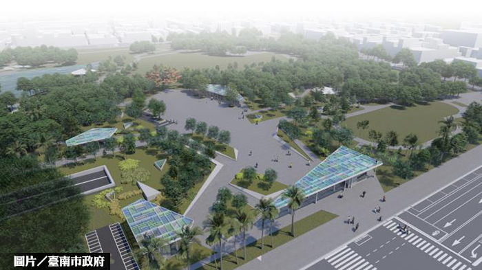 南市水萍塭地下停車場動土 解旅遊車潮