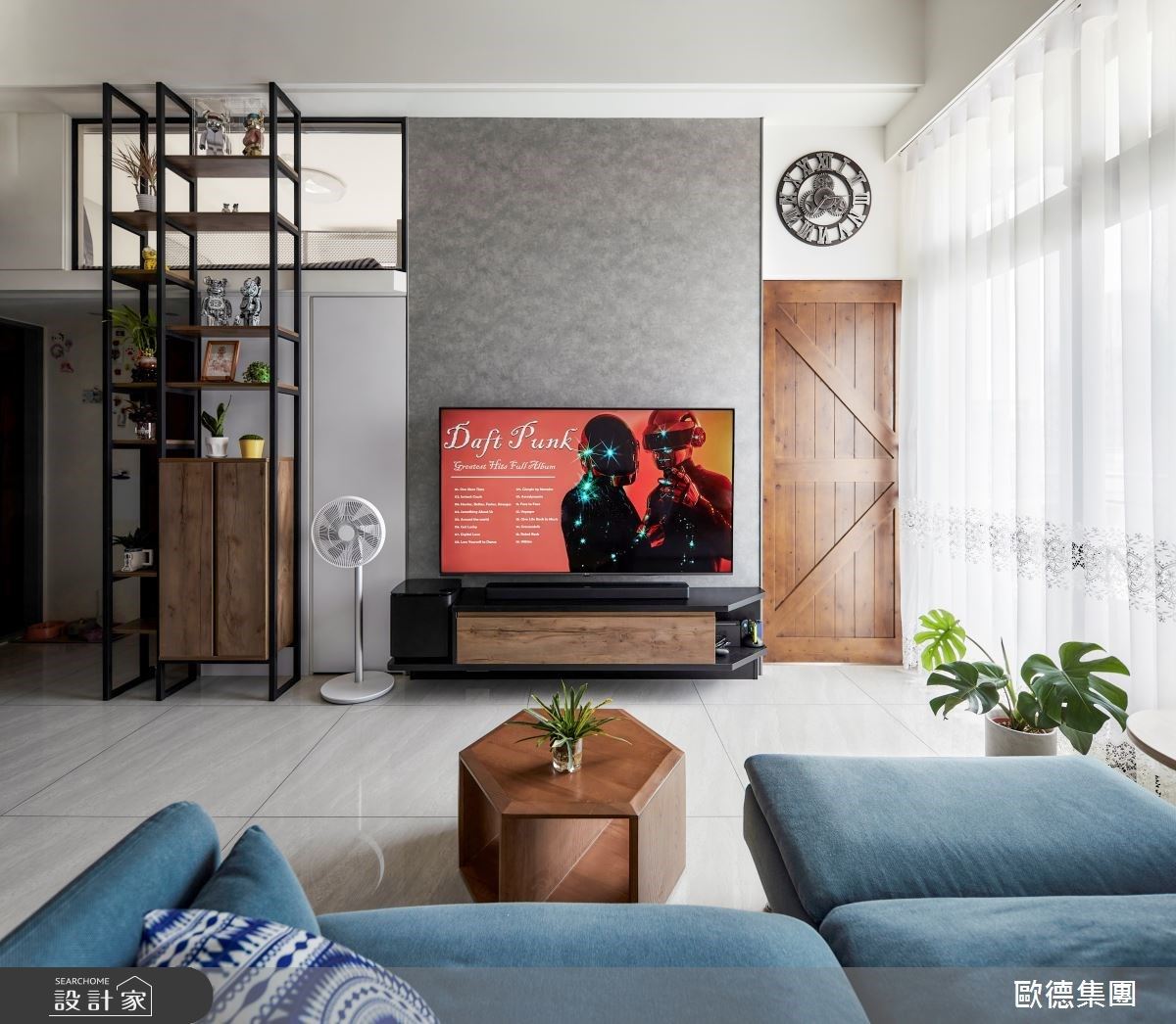 夾層做收納讓小宅放大一倍！整併多重機能、釋出空間，一家四口享愜意舒...