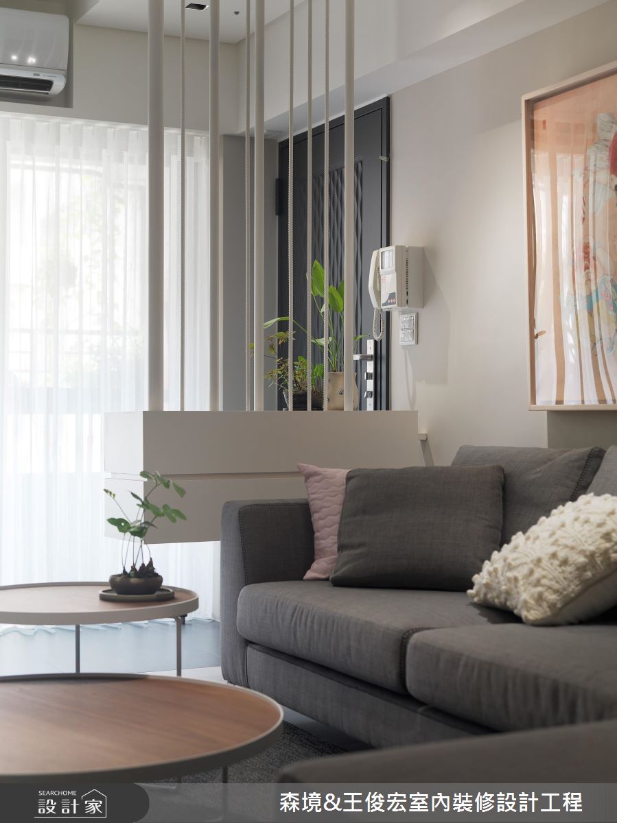 收藏 20 年生活軌跡  28 坪老屋的黑白灰清透改造日記！