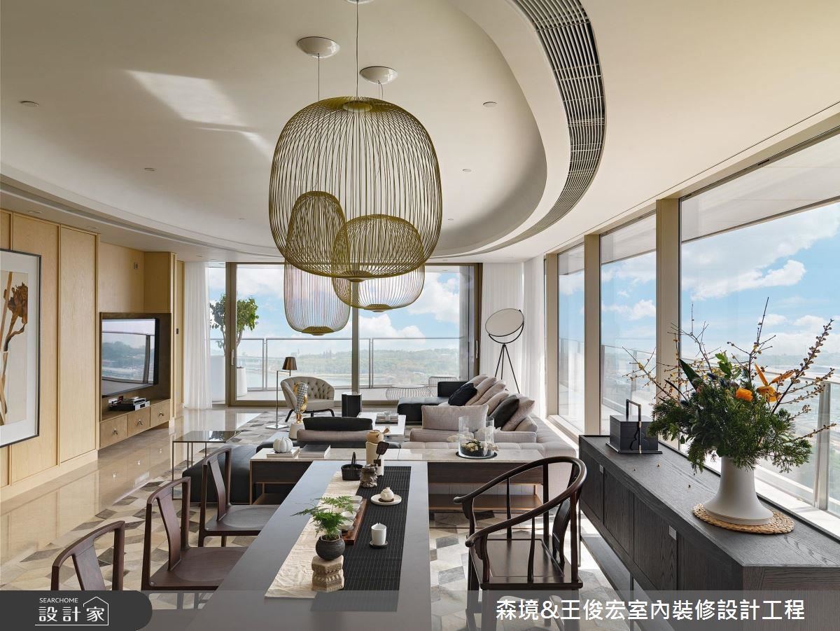 將自然景觀引進屋，用藝術讓壓力退散的好宅!