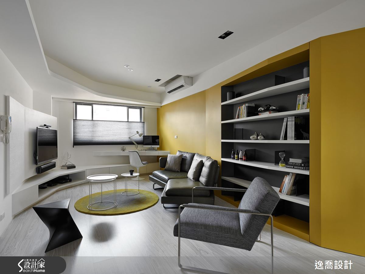 玩轉幾何前衛大冒險！21坪畸零屋的機能變身超展開