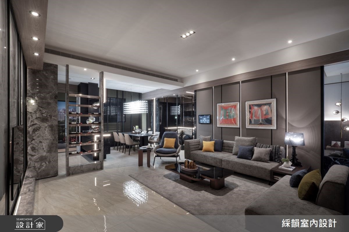 精品級混搭風大宅！墨染石紋搭載精緻機能，完美建構時髦生活情境！