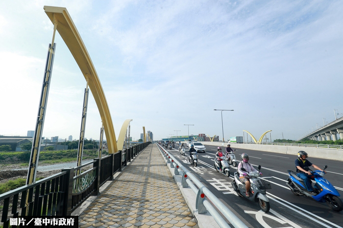 中市知高橋完工通車  改善交通兼防洪