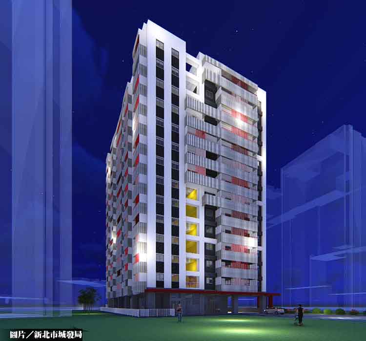 新店民安青社宅 打造智慧綠建築