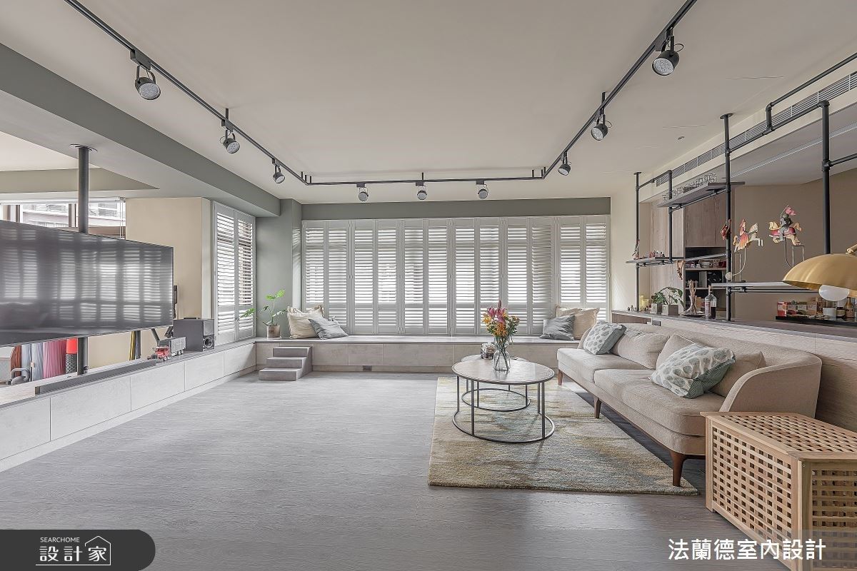 一進門就有好心情！超寬敞陽光客餐廳讓 50 坪新居天天放晴