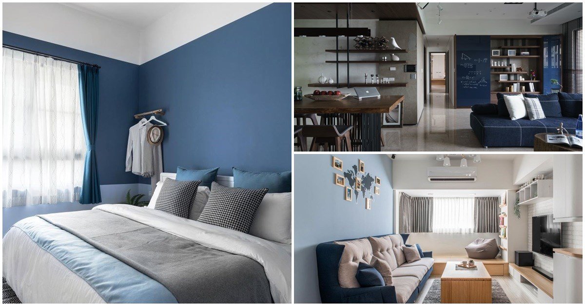 Pantone 2020 年度代表色「經典藍」怎麼搭配？5 種家居佈置調色盤教你藍...