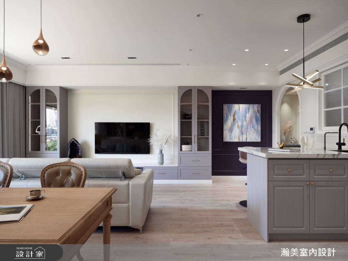 打開繽紛糖果罐，細品家的四種樣貌!新北40坪親子宅讓童心在美式宅上作畫