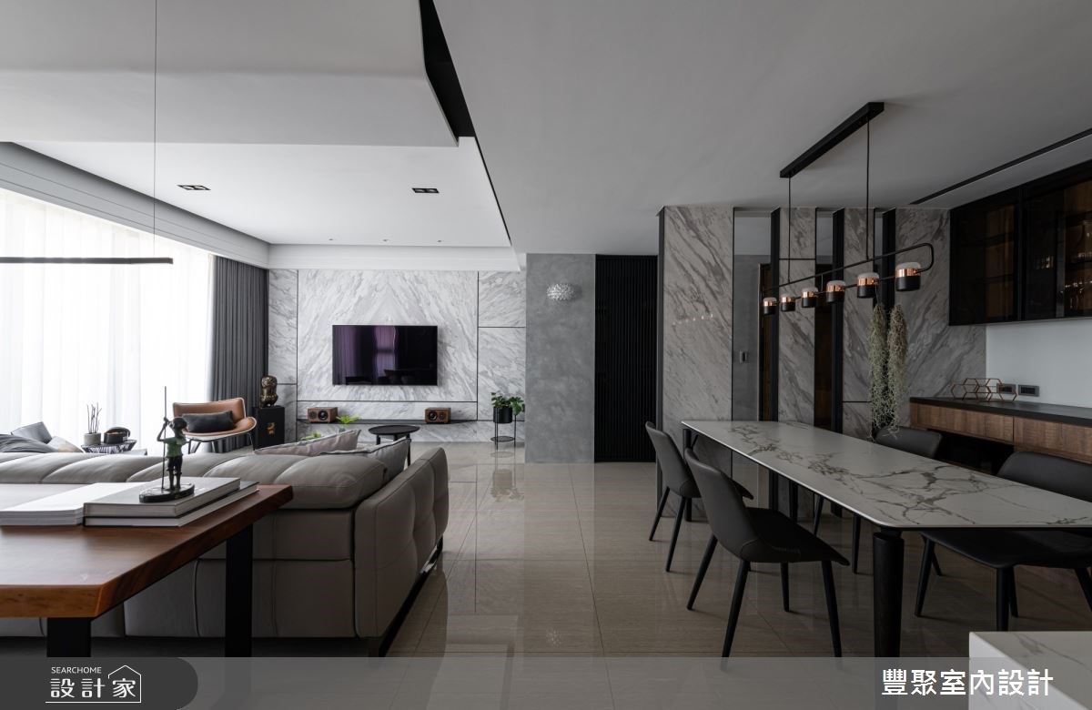 開放廚房+原木質感書房 營造簡約時尚家屋氣度