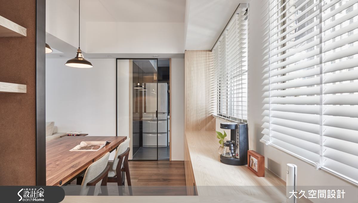 顏值破表小清新！ 22.8 坪簡約宅的淨白清新貌