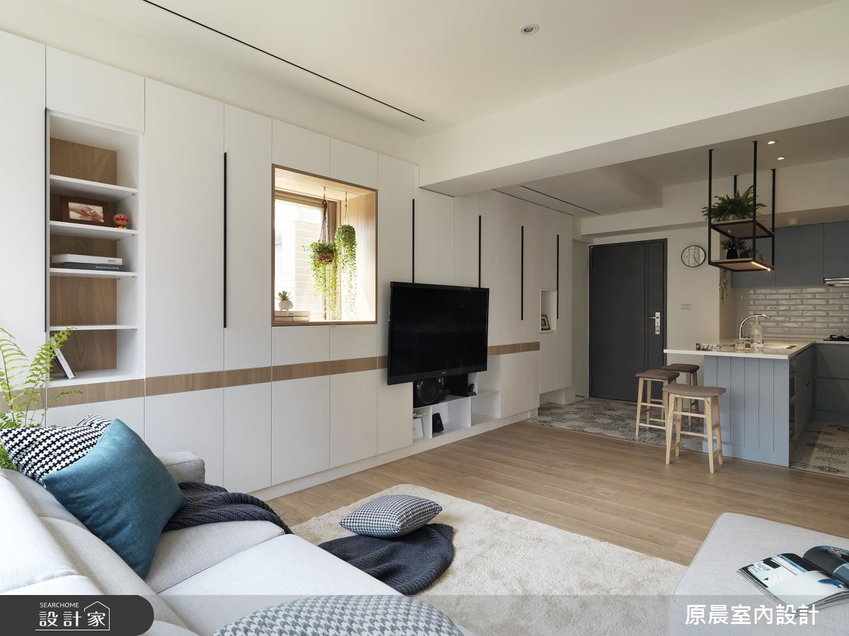 日光小窗台混搭大容量收納！打造不輸大房子的生活享受！