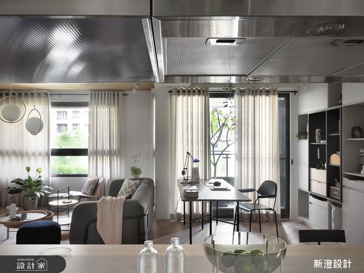 粉嫩色系 + 金屬質感點綴，打造時尚感北歐家居！