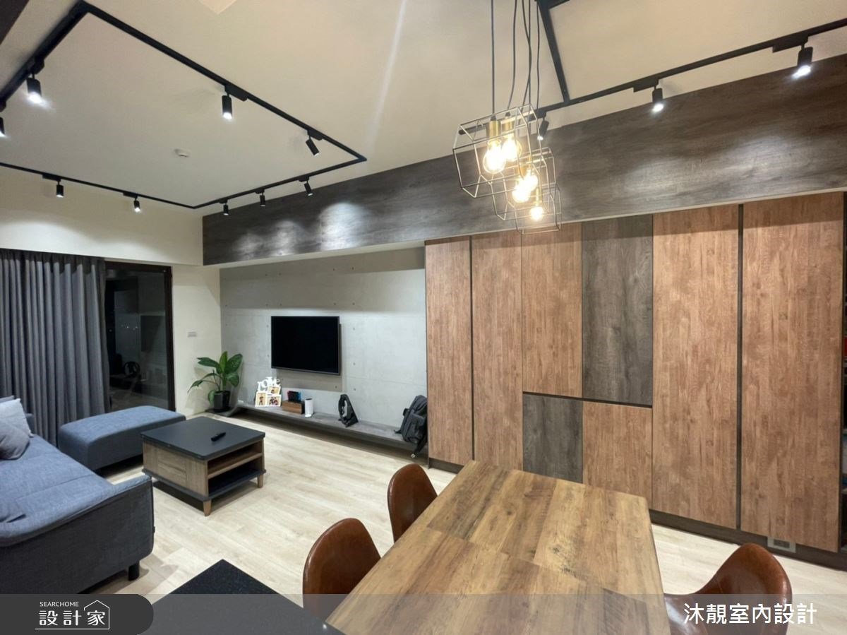 為愛露營的一家打造小木屋！輕工業風親子宅，內建超實用的無痕收納機能