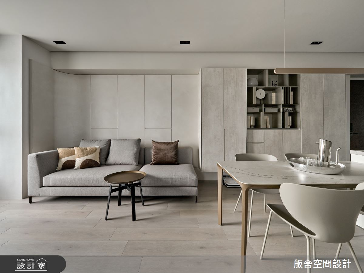 送給自己的禮物！18坪現代退休宅，非制式隔間設計，以使用者習慣為核心...