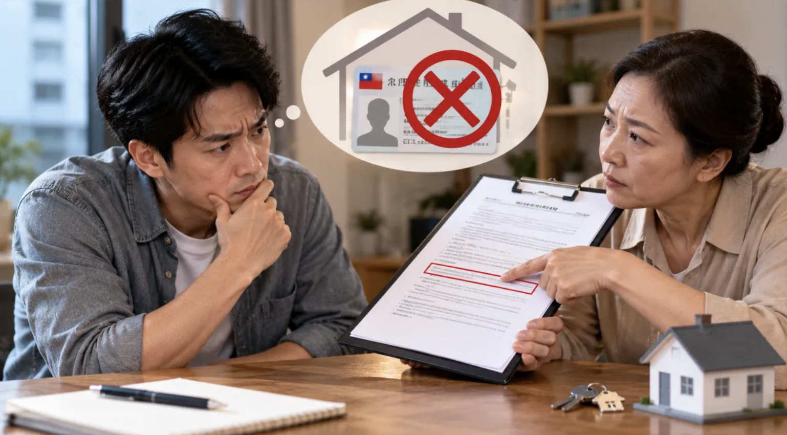 白紙黑字簽名也無效！房東寫「不得遷戶籍」合法嗎？內政部規定與自保方法