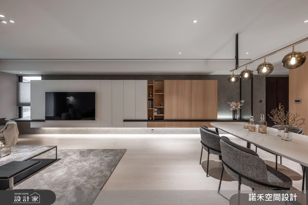 回到旅日求學時光！微調動線、佐入木質與深色石紋，中古屋翻轉溫潤新婚宅