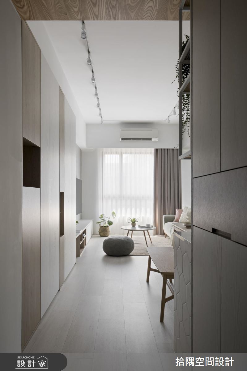 小夫妻的日常範本！貼近 20 坪簡約宅的親密悸動