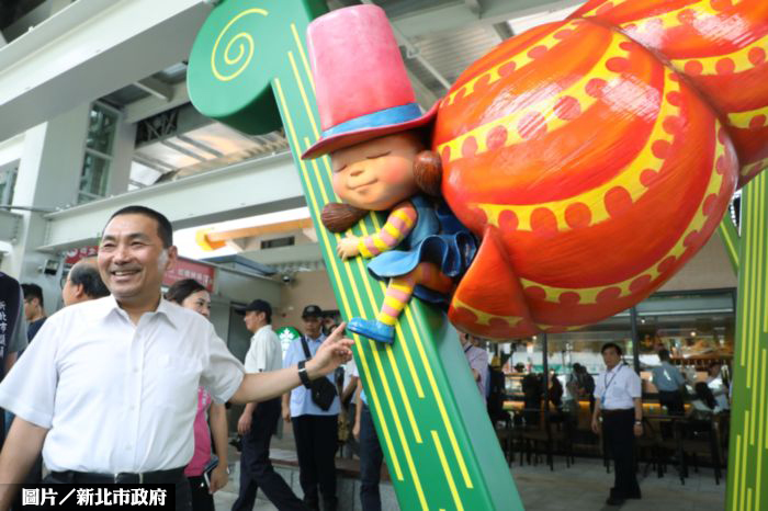 淡海輕軌紅樹林站 連通道正式啟用