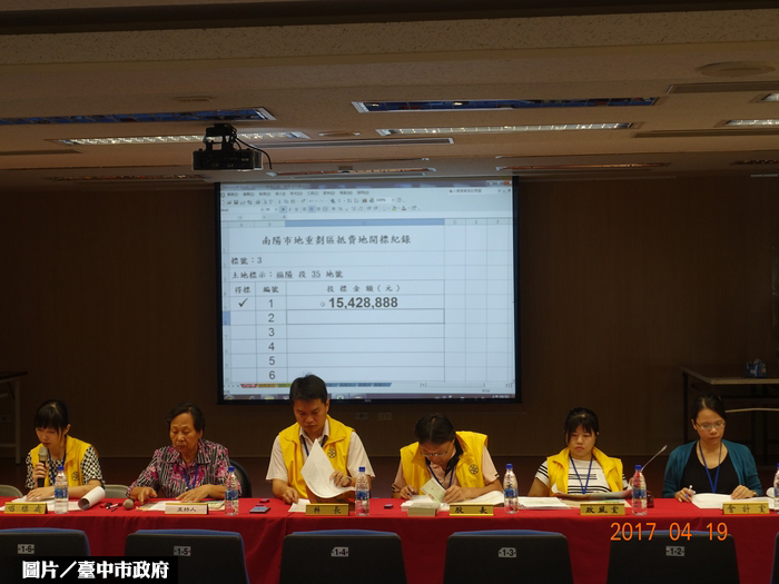 台中市有地標售　脫標率逾7成