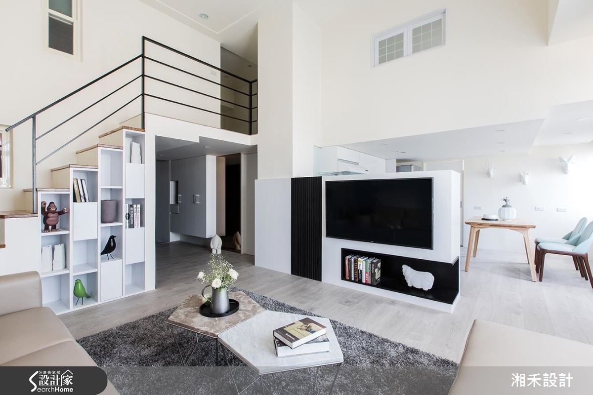 醞釀 30 坪純白複層光景 迎向我們的美好生活！