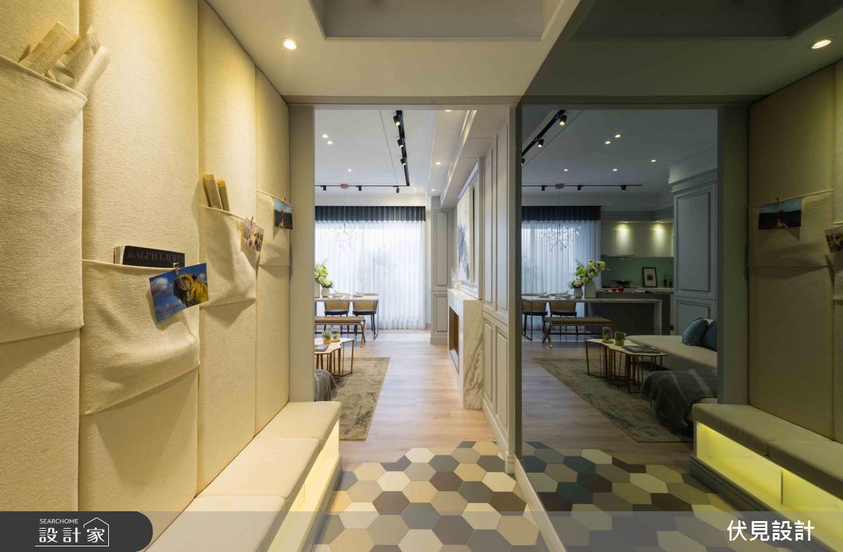 20坪美式風！一次給你3房2廳、趣味收納、開放視野