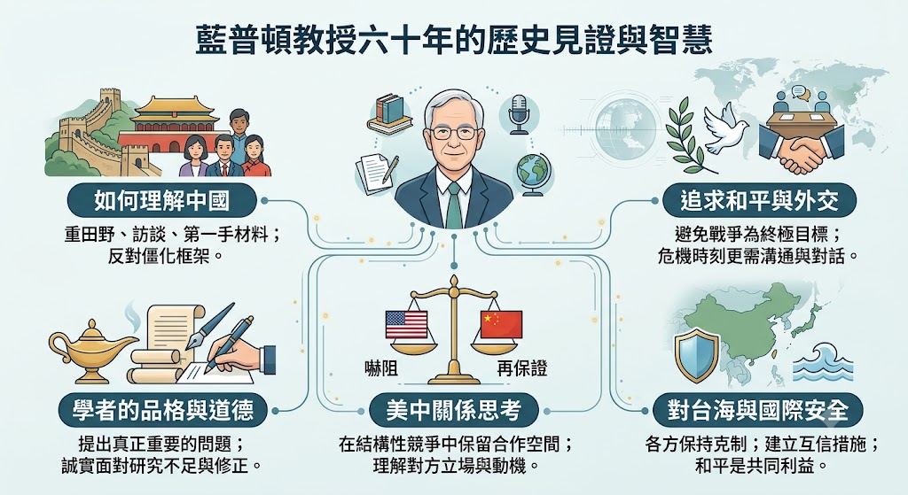 理解中國、避免戰爭——藍普頓教授六十年的歷史見證