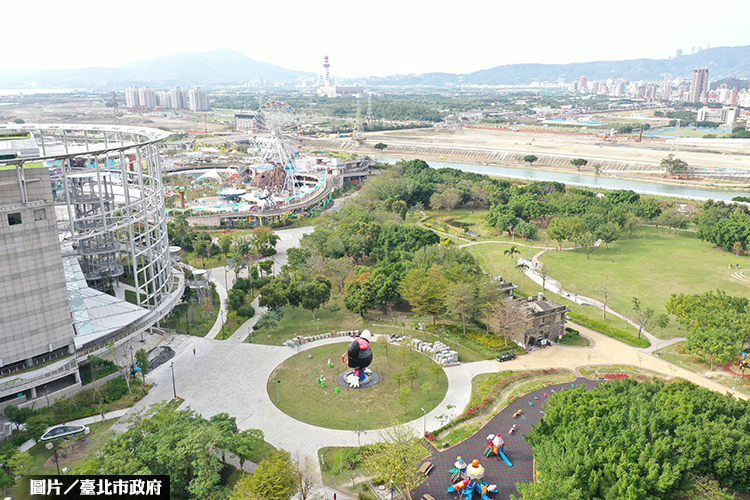 北市串聯三館一園 縫合生態綠廊