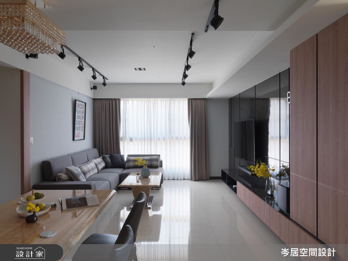 撮合年輕姐弟的居家共識！簡約機能宅突破動線牽制