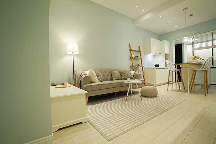 淺妝元素為主角 打造美式溫馨小宅