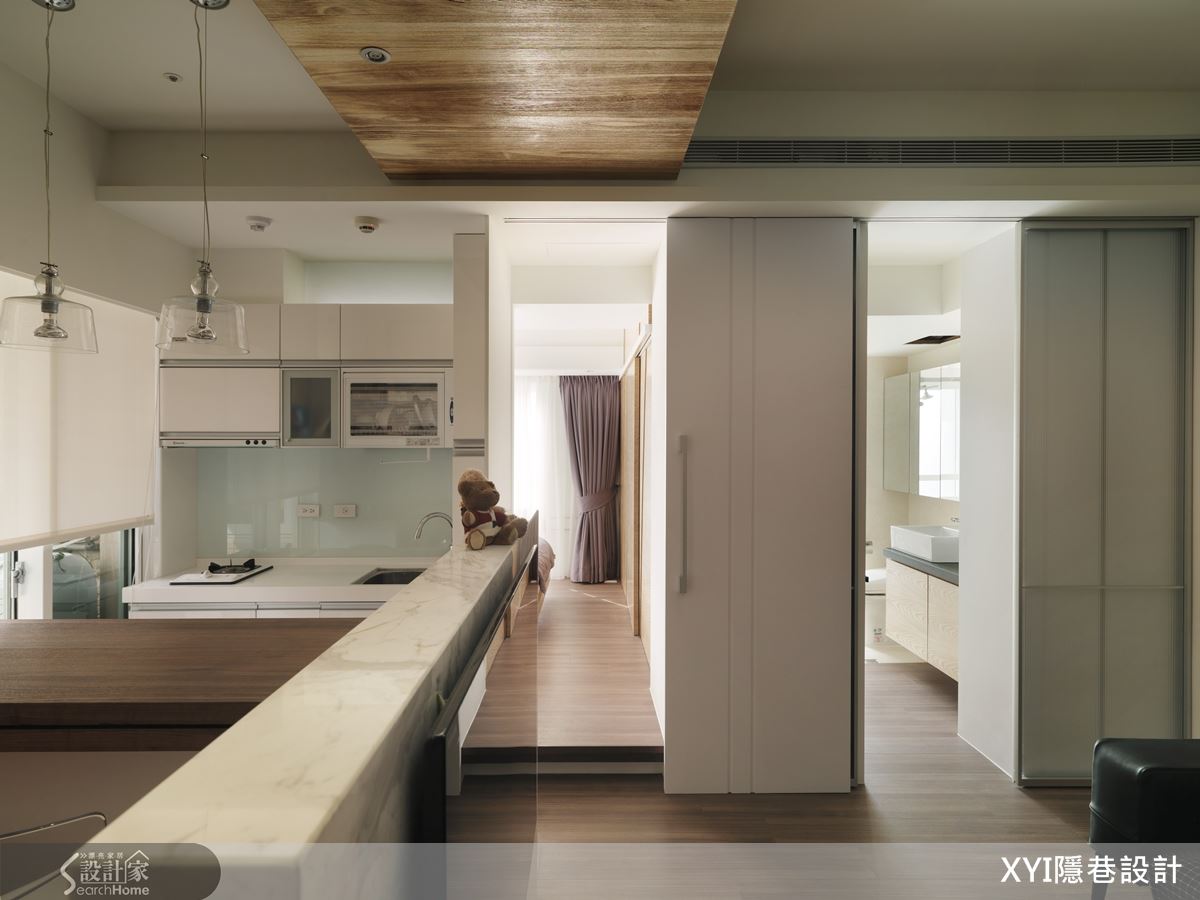 色彩亮眼機能百變 個性粉領族的完美空間