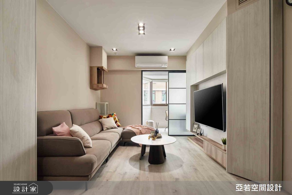 3房2廳老屋翻新優質範例！通透、放大、機能兼備的北歐宅