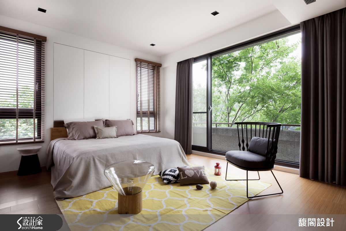 臥室最搶眼的地方  10 款床頭背牆的設計