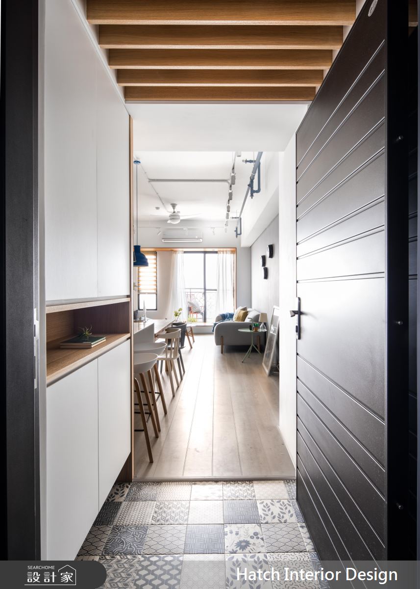 有藍天白雲還有樹木 我家就是美麗的北歐風景