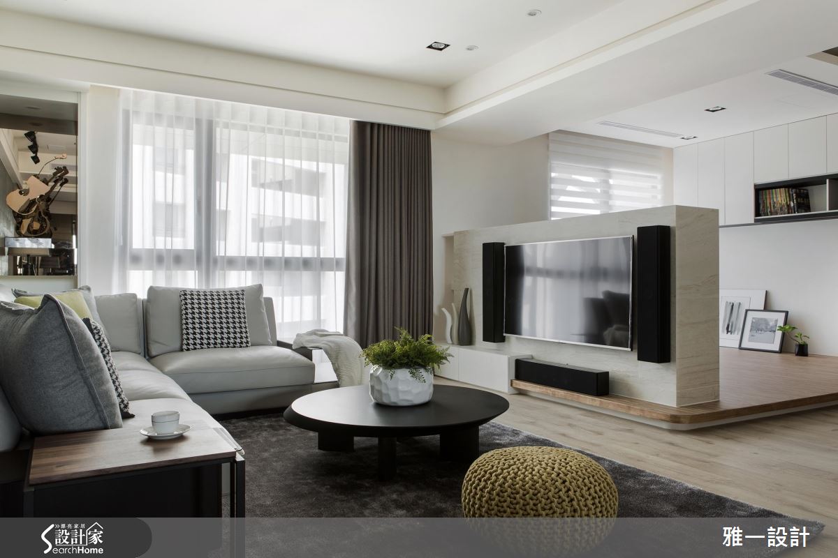 成熟 X 清新的完美調和 讓日光在 60 坪畫布裡自由揮灑！