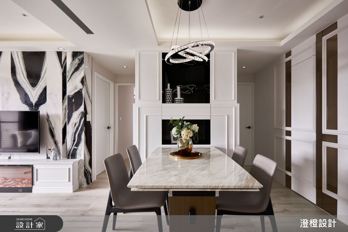經典黑白新古典！兼具機能美學與動人景觀，內外兼修時尚宅邸