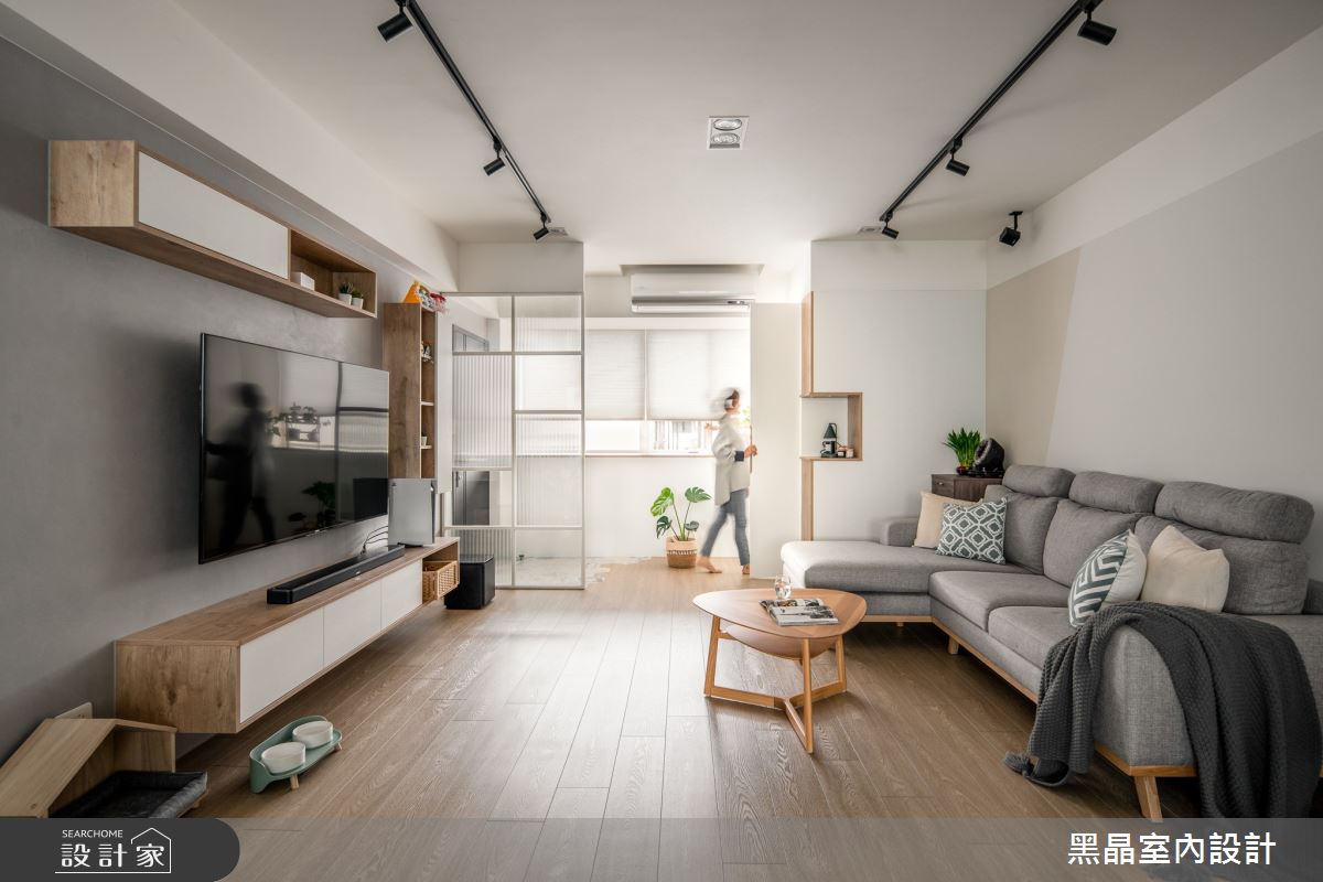 老屋這樣改造最舒服！刷上色彩的33坪北歐風，讓家的對話與溫度自然開展