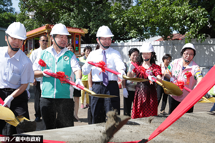 成功國小重建　林佳龍續推舊校舍改建