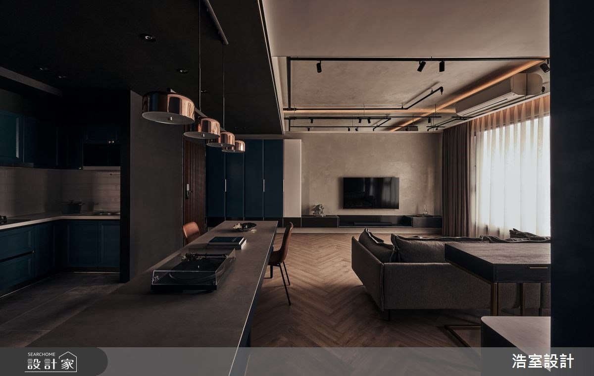22 坪混搭宅坐擁開放大廚房！豐富異材質跨界混搭，刻劃時髦親子家庭生活！